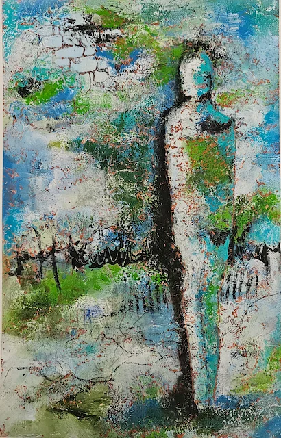 Artwork shared by Marjolijn in the October Texture Lab Gallery Wall