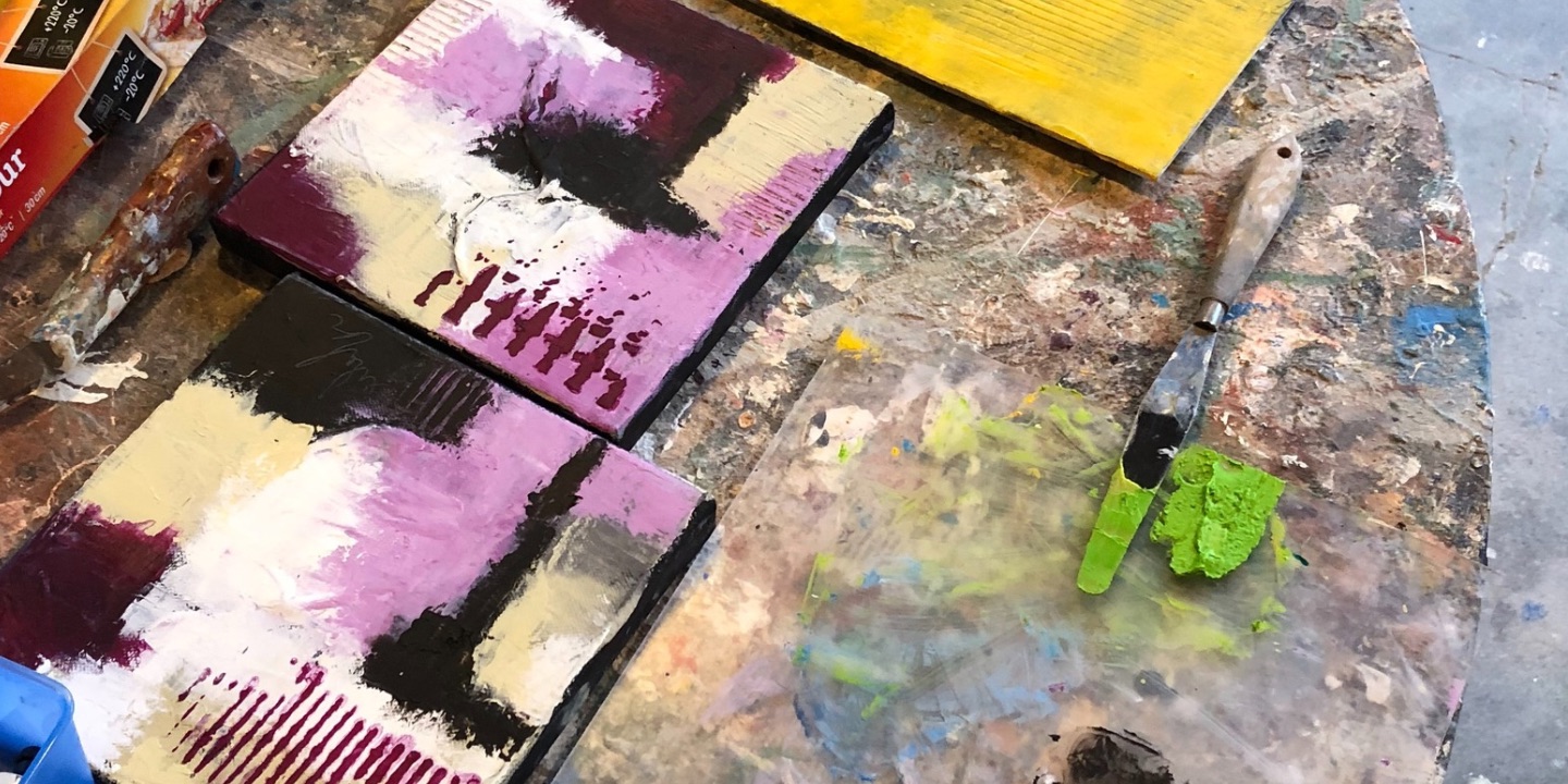 COLD WAX AND OILS - The Basics