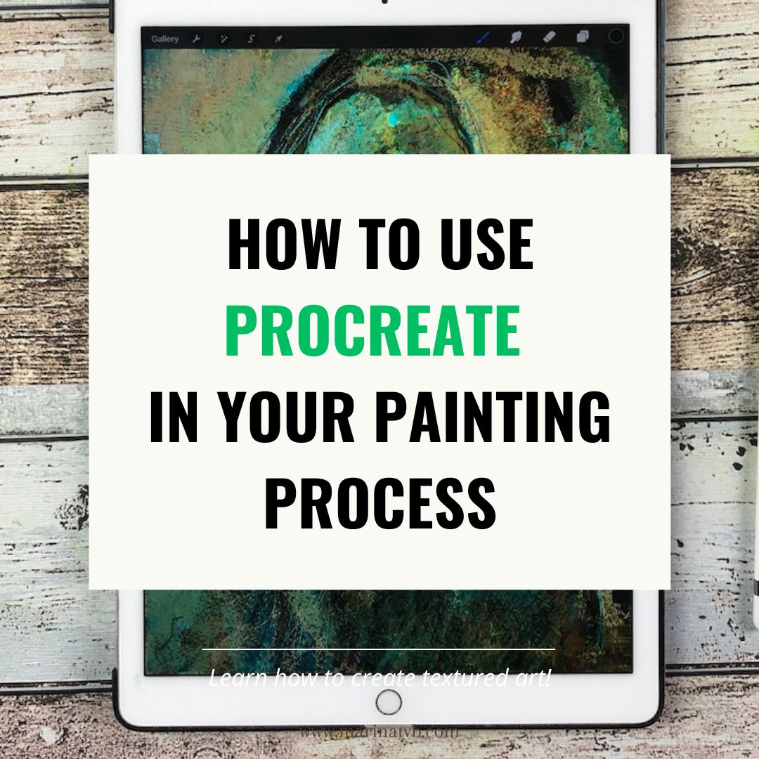 How to use Procreate in your painting process
