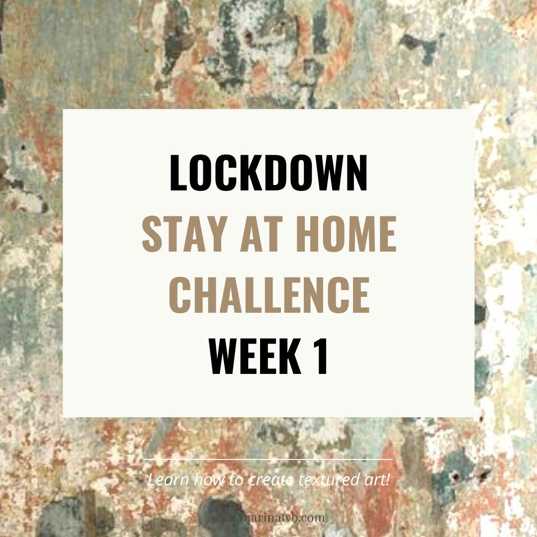 Stay at Home Challenge - week 1