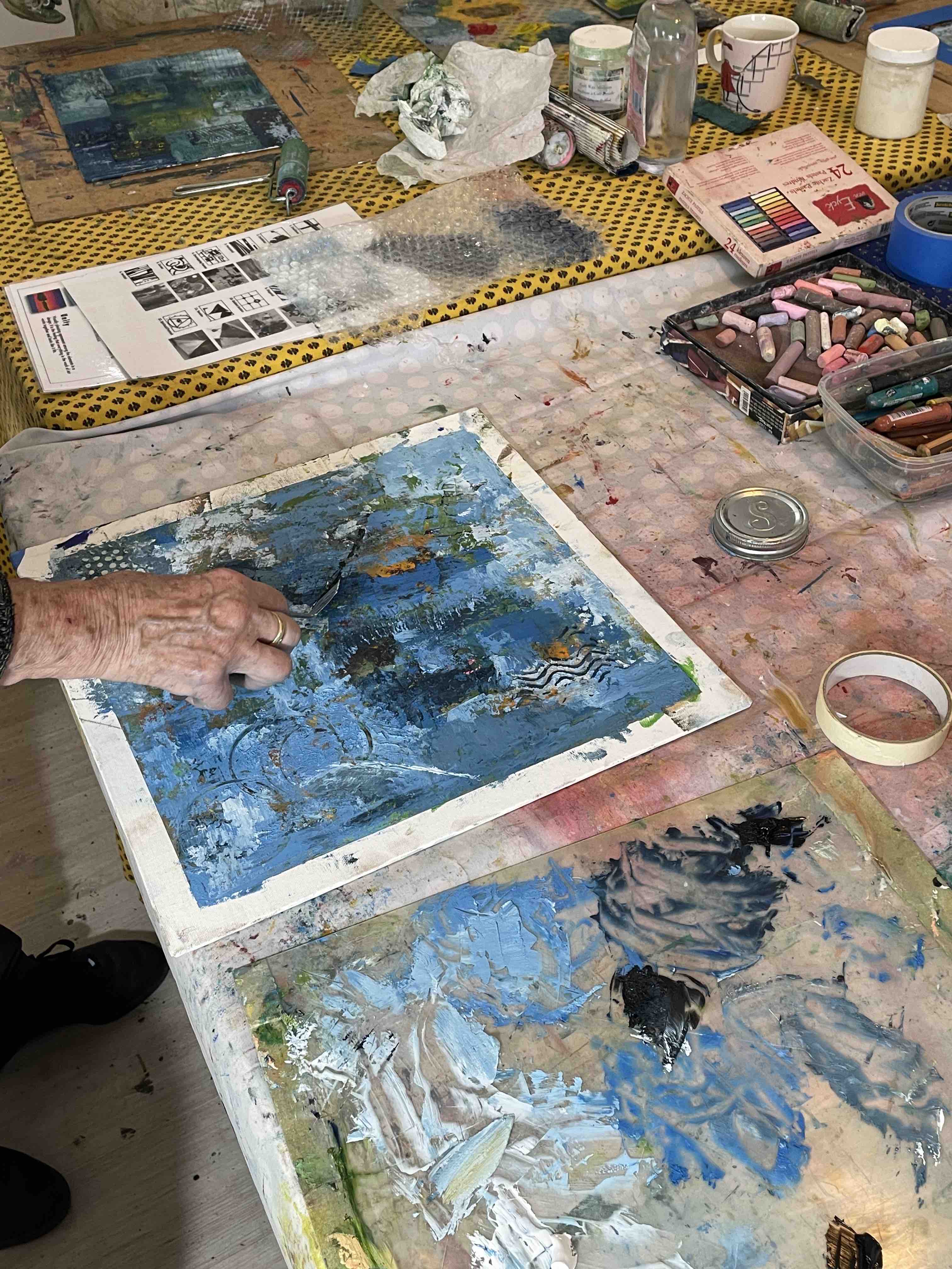 COLD WAX AND OILS - The Basics